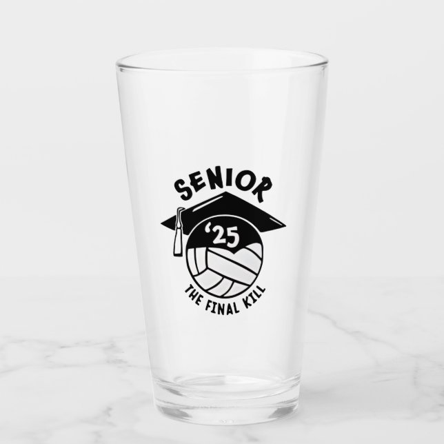 Graduación Senior 2025 del voleibol (Anverso)