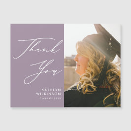 Graduación simple con estilo de escritura elegante