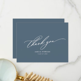 Graduación Tarjeta de agradecimiento