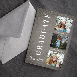 Graduación textil gris Tres sesión fotográfica