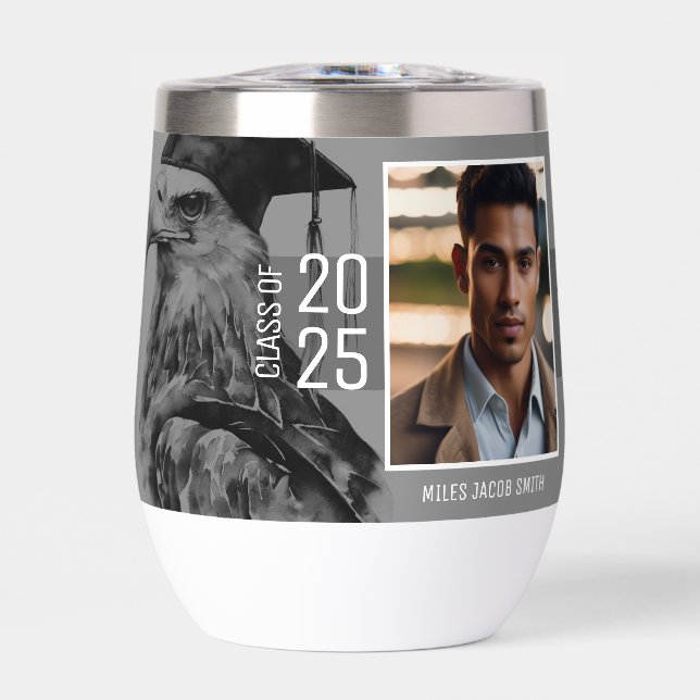 Graduación Única Dos Drinkware De Fotografía