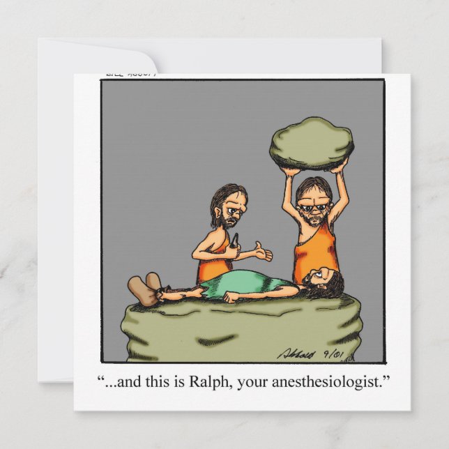 Graduaciones médicas divertidas invitaciones (Anverso)