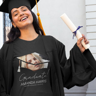 Graduado   Camiseta fotográfica