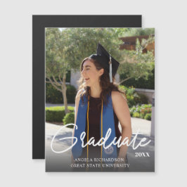 Graduado Chic 2 & Foto Imán de Encendedor de Gradu