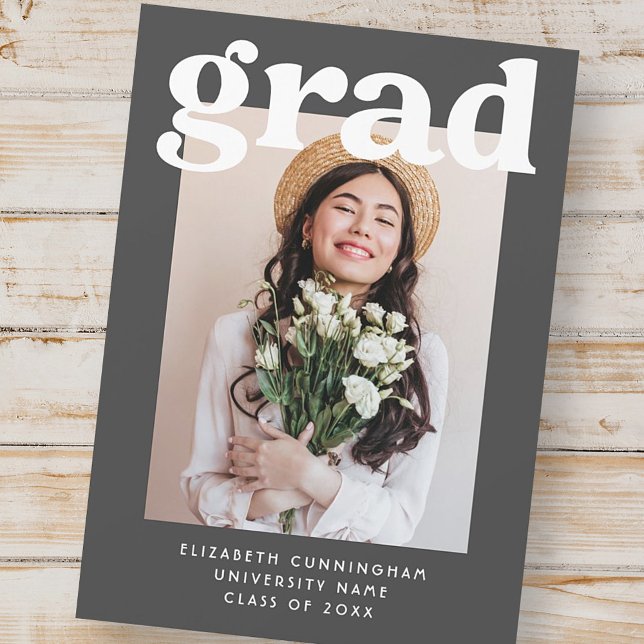 Graduado de 20XX Graduación de fotografía moderna (Subido por el creador)