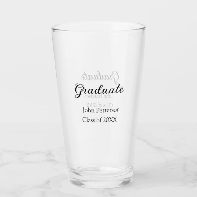 Graduado de 20XX graduación mínima simple (Anverso)