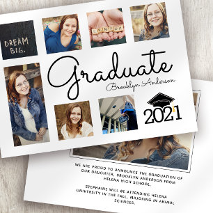 Graduado de collage de fotos