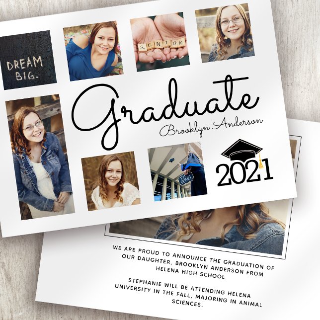 Graduado de collage de fotos (Subido por el creador)