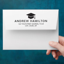 Graduado de escritura moderna Guay de dos graduaci