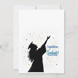 Graduado de felicitaciones: Tarjeta de Graduación 