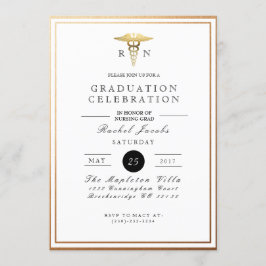 Graduado de moda y Enfermería formal | Invitación