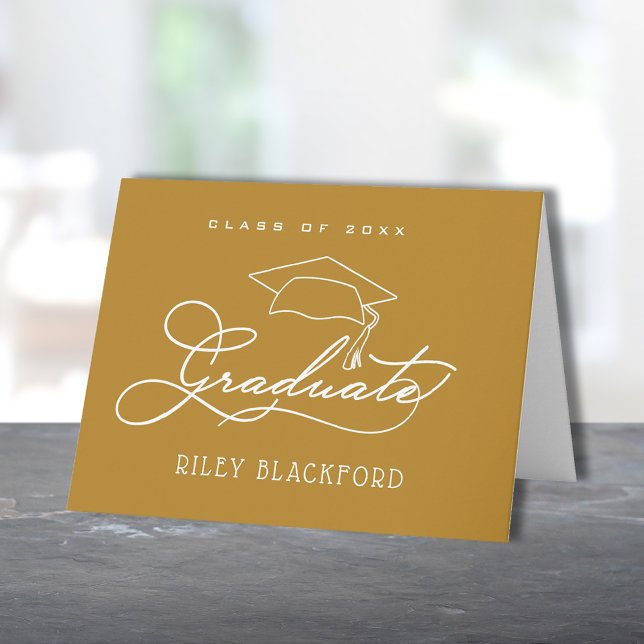 Graduado Gorra Gold (Subido por el creador)