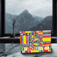 Graduado Graduado Felicitaciones Tarjeta de grado