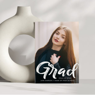 GRADUADO   Invitación de graduación del pincel