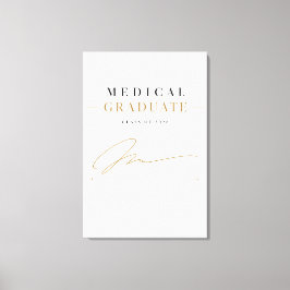 Graduado Médico Personalizado 2026 Arte de Firma