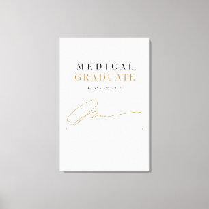 Graduado Médico Personalizado 2026 Arte de Firma