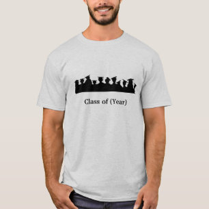 Graduado Personalizar De La Camiseta De Silhouette