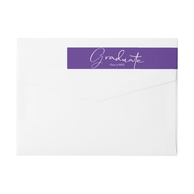 Graduado púrpura (Reverso)