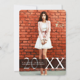 Graduado Urbano, Anuncios de Graduación