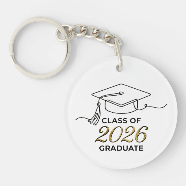 Graduation Keychain / Llavero Graduación (Frente)