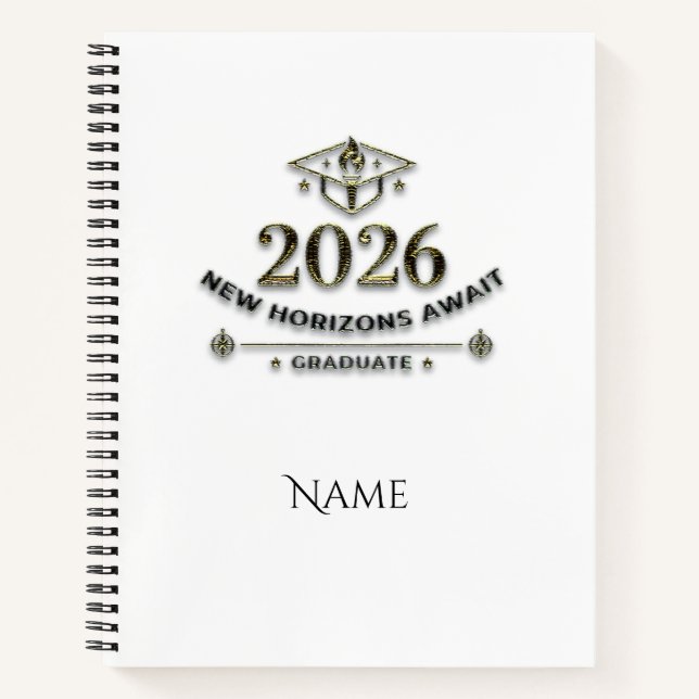 Graduation Notebook / Cuaderno de Graduación (Anverso)