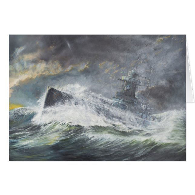 Graf Spee entra en el Océano Índico el 3 de (Anverso (Horizontal))