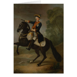 Graf von Schwerin de Kurt Cristóbal a caballo