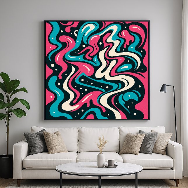 Graffiti Abstracto - Estilo de Arte de Línea Audaz (Subido por el creador)