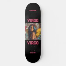 Graffiti astrológico Virgo Zodiac Skateboard