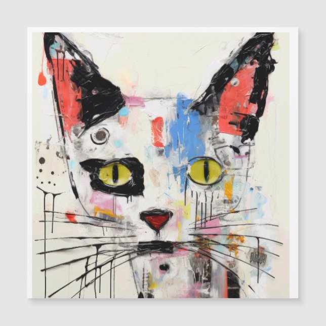 Graffiti Cat Urban Cool Feline (Anverso)