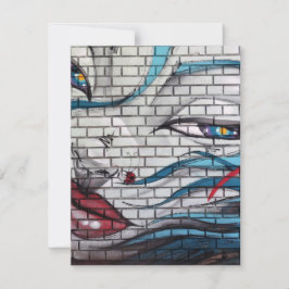 Graffiti Chica asiático