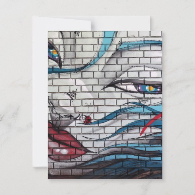 Graffiti Chica asiático (Anverso)