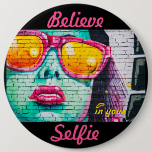 Graffiti cree en tu botón de selfie