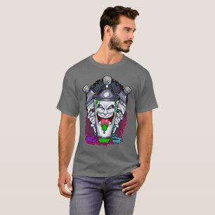 Graffiti de aerógrafo puede ser camiseta