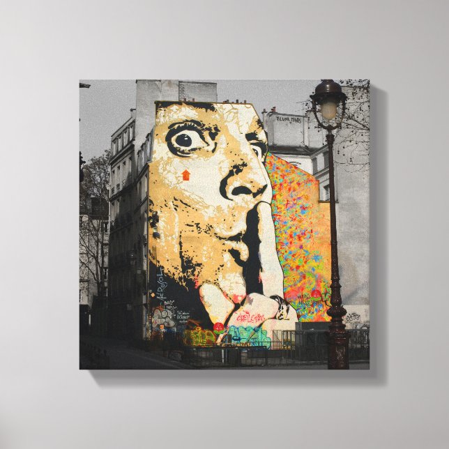 Graffiti de arte callejero arte (Anverso)