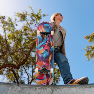 Graffiti de arte callejero Skateboard 16