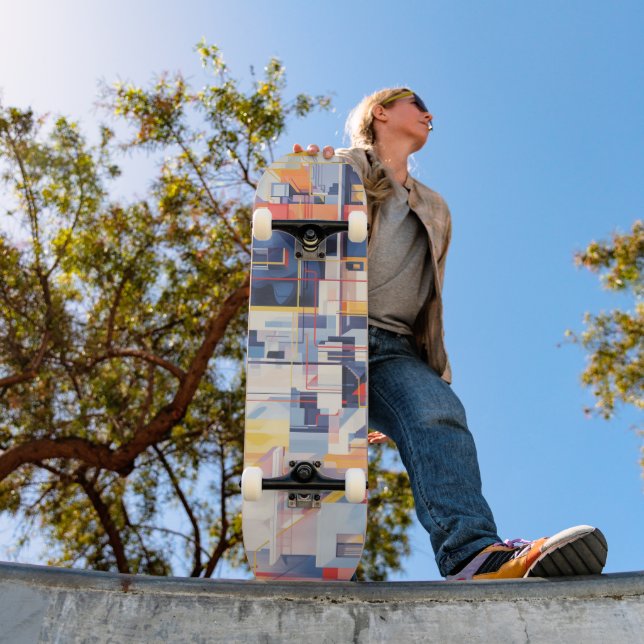 Graffiti de arte callejero Skateboard 18 (Exterior 1)