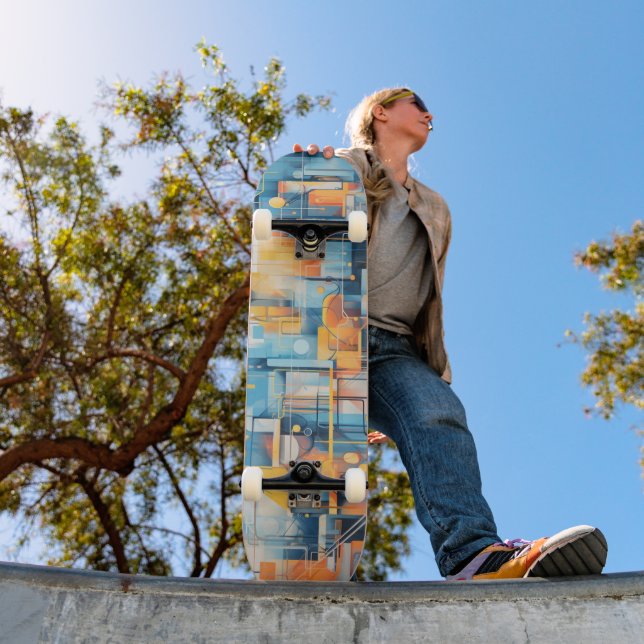 Graffiti de arte callejero Skateboard 20 (Exterior 1)