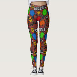 Graffiti de baloncesto reventó leggings femeninos