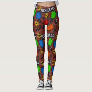 Graffiti de baloncesto reventó leggings femeninos