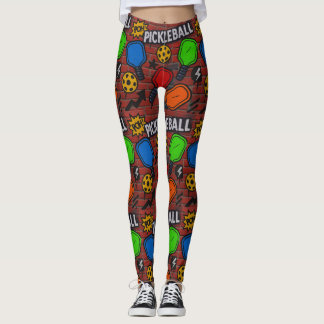 Graffiti de baloncesto reventó leggings femeninos