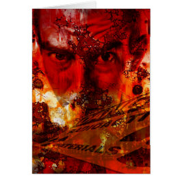 Graffiti de cara roja