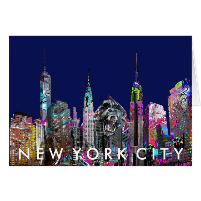 Graffiti de la ciudad de Nueva York (Anverso (Horizontal))