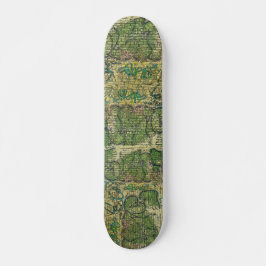 Graffiti de ladrillo Skateboard New York