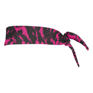 Graffiti de pizarra de pintura rosa y negra