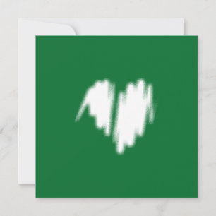 Graffiti del corazón blanco del código Qr rociado