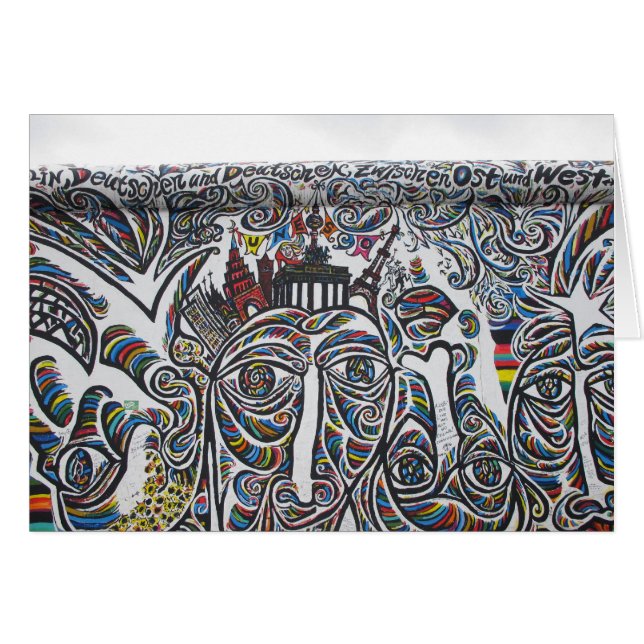 Graffiti del Muro de Berlín Oriental (Anverso (Horizontal))