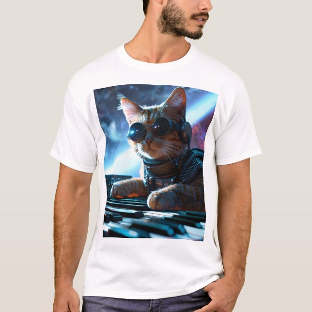 "Graffiti DJ: Camiseta Sonic Street Art" (Anverso)