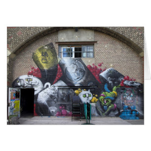 Graffiti En Stadtbahnbogen, Wien Österreich