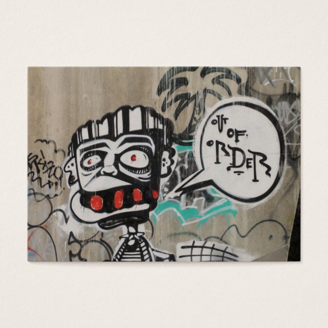 Graffiti Fuera De Orden (Frente)